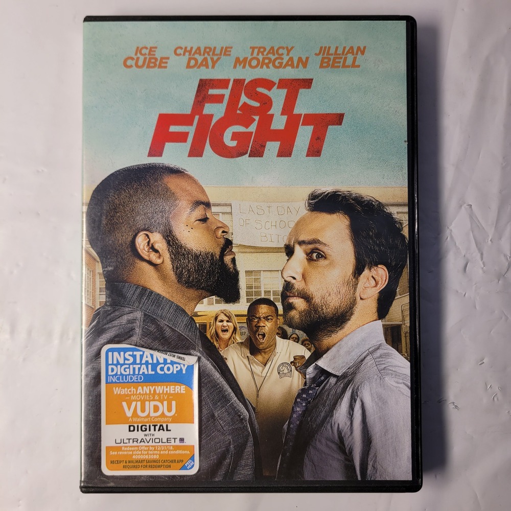 Warner Bros Fist Fight DVD Ice Cube Charlie Day Widescreen‎ Comedy